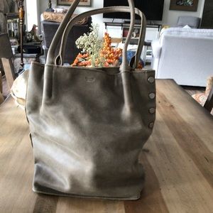Hammitt Oliver medium tote. Pewter color EUC